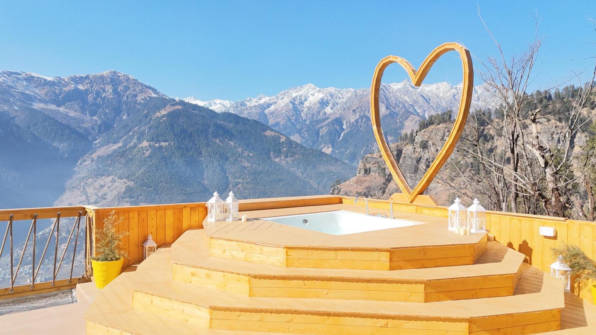 Infinity Sky Glamps Hotel Manali  Bagian luar foto