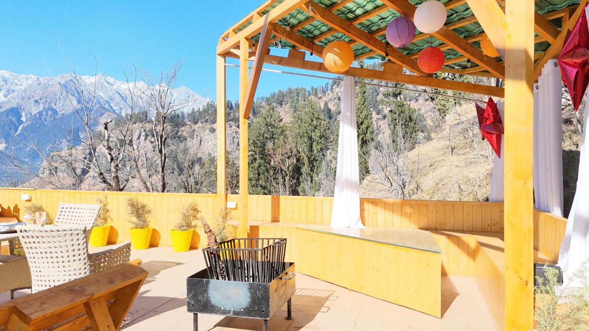 Infinity Sky Glamps Hotel Manali  Bagian luar foto